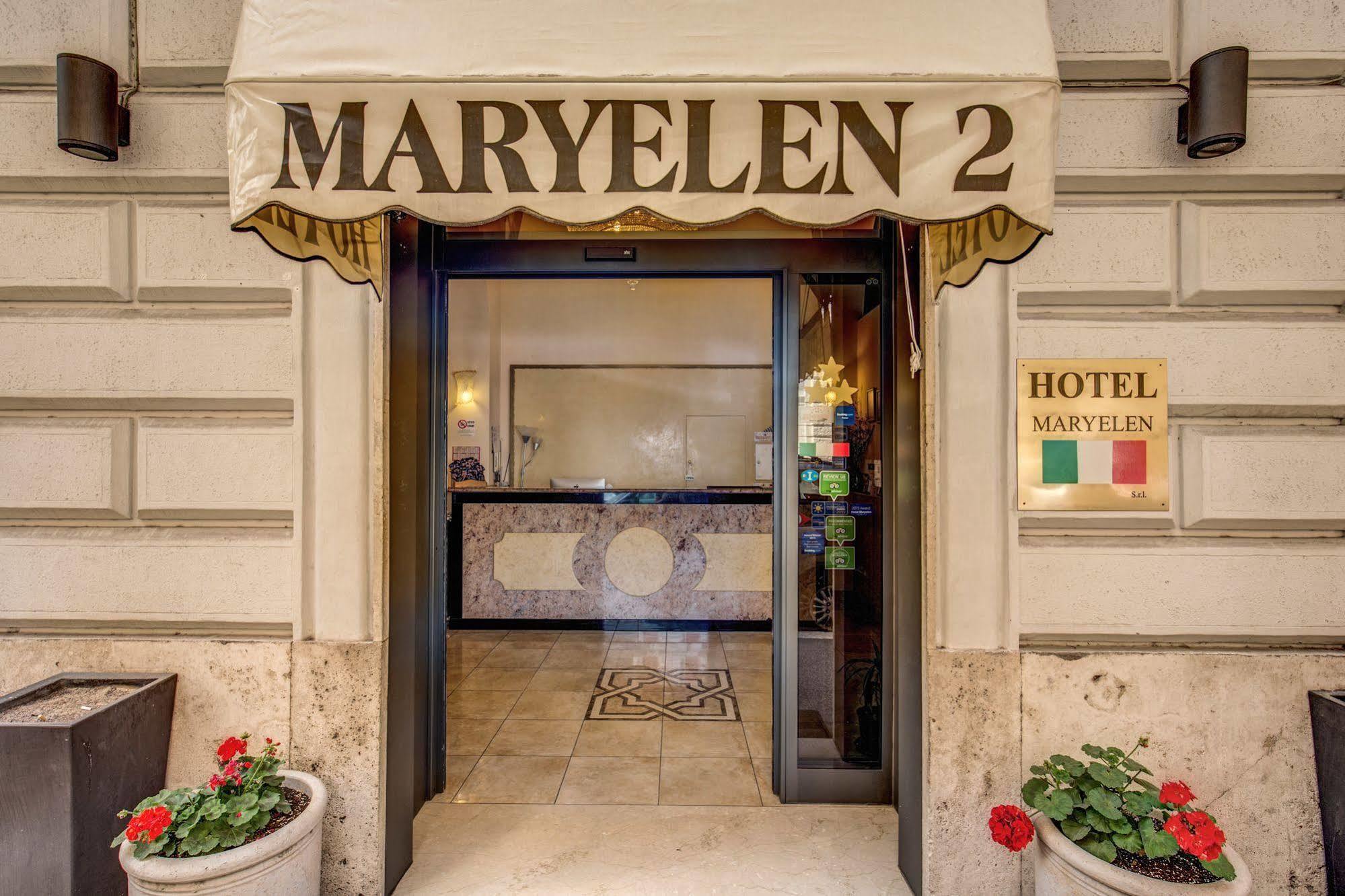 Hotel Maryelen Рим Экстерьер фото